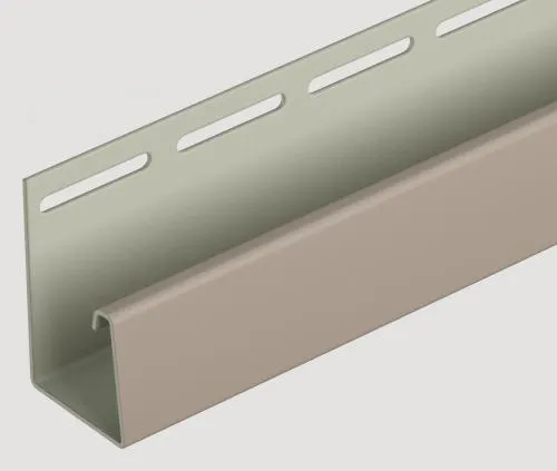 БЕЖЕВЫЙ J-профиль 30 мм фасадный Döcke