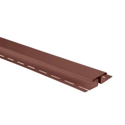 КРАСНО-КОРИЧНЕВЫЙ Соединительный профиль (Т-18)  к сайдингу АЛЬТА-ПРОФИЛЬ, длина  3.05м