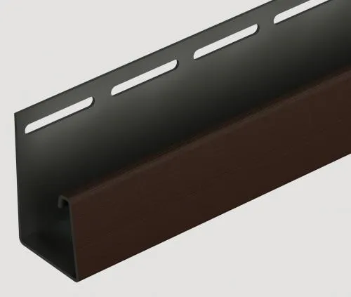 ШОКОЛАДНЫЙ J-профиль 30 мм фасадный Döcke
