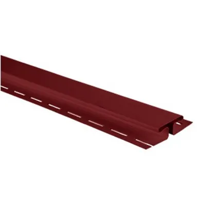 КРАСНЫЙ Соединительный профиль (Т-18)  к сайдингу АЛЬТА-ПРОФИЛЬ