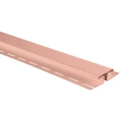 ЗЕМЛЯНИЧНЫЙ Соединительный профиль (Т-18) к сайдингу АЛЬТА-ПРОФИЛЬ, длина 3.05м