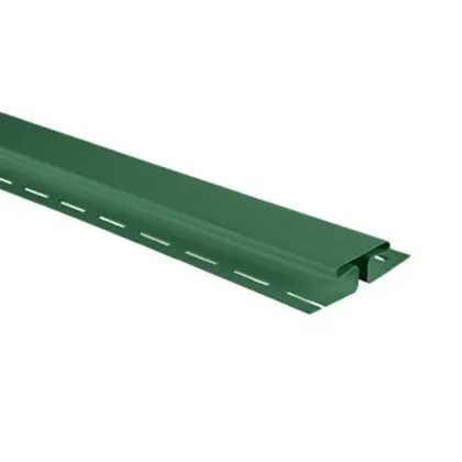 ЗЕЛЁНЫЙ Соединительный профиль (Т-18) к сайдингу АЛЬТА-ПРОФИЛЬ