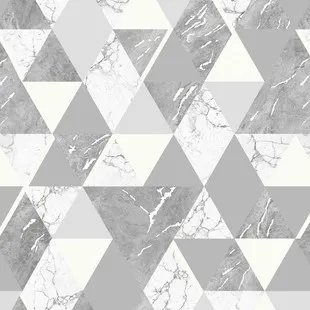 Серебряный тригон панели ПВХ Витопласт 2,7х0,25м (термопечать)