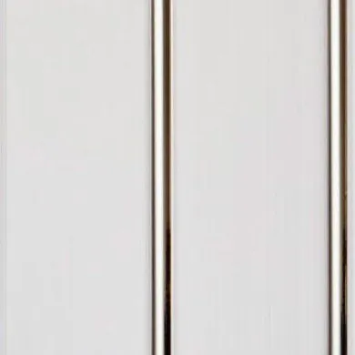 Потолочная панель ПВХ СЕРЕБРО 2-х секционная (3000х240х8мм)