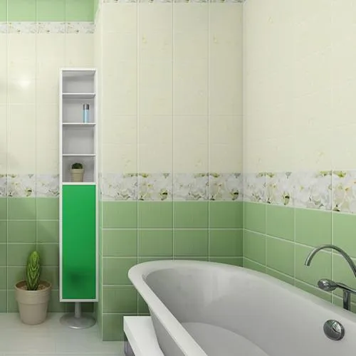 Капли росы зелень 3D панели ПВХ Кронапласт UNIQUE