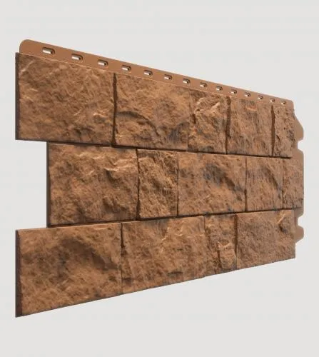 ТЕРРАКОТОВЫЙ Фасадная панель "Fels", Döcke