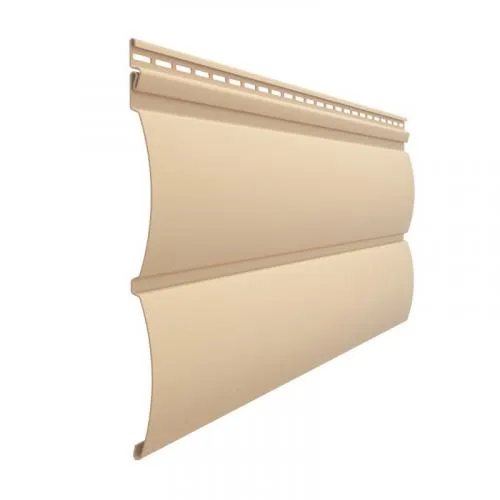 Виниловый сайдинг блокхаус Деке Премиум (Docke Premium) Персик