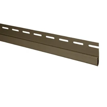 ОРЕХ ТЁМНЫЙ Финишный профиль (Т-14) к сайдингу АЛЬТА-ПРОФИЛЬ, длина 3м3м