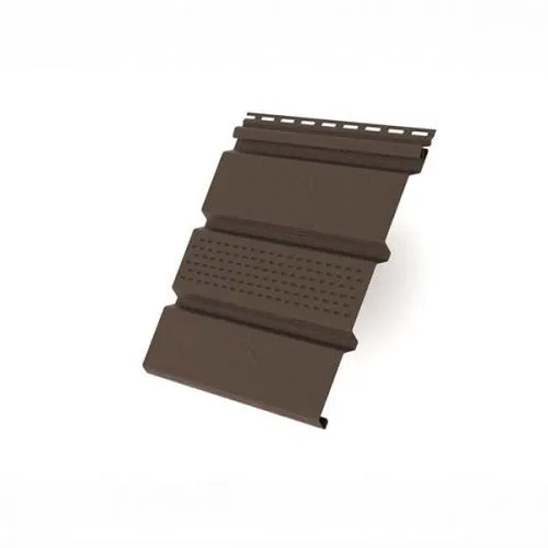 Софит Т4 Grand Line частично перф. коричневый