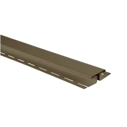 ОРЕХ ТЁМНЫЙ Соединительный профиль (Т-18)  к сайдингу АЛЬТА-ПРОФИЛЬ, длина  3.05м