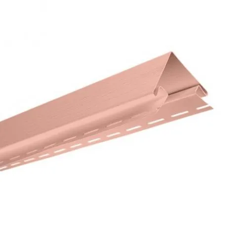 ЗЕМЛЯНИЧНЫЙ Наружный угол (Т-12)  к сайдингу АЛЬТА-ПРОФИЛЬ, длина 3м