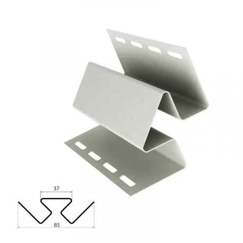 ВНУТРЕННИЙ УГОЛ БЕЛЫЙ для сайдинга, длина 3м