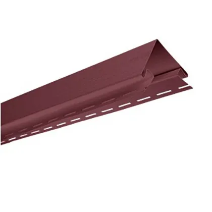 ГРАНАТОВЫЙ Наружный угол (Т-12) к сайдингу АЛЬТА-ПРОФИЛЬ, длина 3м