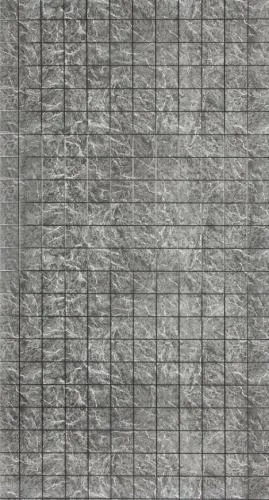 Панель стеновая МДФ влагостойкая под плитку Черный дымчатый 10х10 см "СТИЛЬНЫЙ ДОМ" 2440х1220х3,2мм