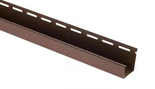 Сайдинг Планка "J - профиль", 3000 мм, цвет ОРЕХ ТЕМНЫЙ