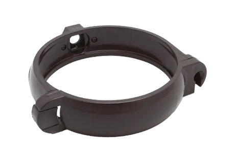 ХОМУТ ВОДОСТОЧНОЙ ТРУБЫ FINEBER - КОРИЧНЕВЫЙ