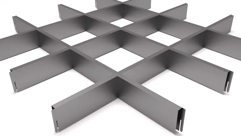 ГРИЛЬЯТО 150х150х40х10 - СЕРЕБРО МЕТАЛЛИК