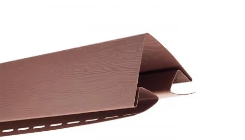 Планка "наружный угол" КРАСНО-КОРИЧНЕВЫЙ - 3,00м "ВН"