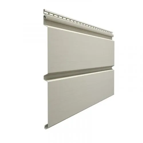 Виниловый сайдинг Docke Premium (Деке Премиум) Профилированный Брус D6S Сливки