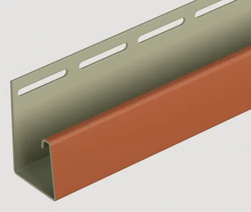 КАШТАНОВЫЙ J-профиль 30 мм фасадный Döcke