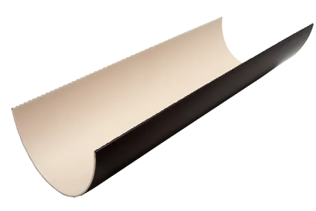 ЖЕЛОБ ВОДОСТОЧНЫЙ FINEBER 120 - КОРИЧНЕВЫЙ