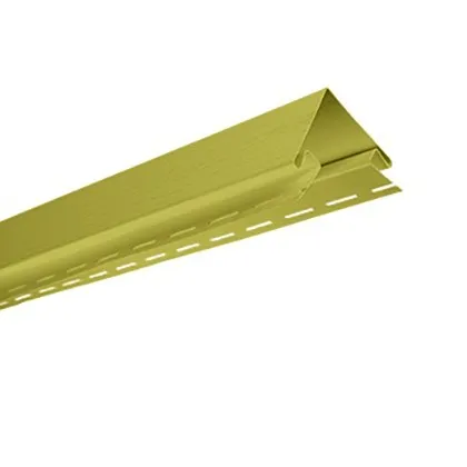 ОЛИВКОВЫЙ Наружный угол (Т-12)  к сайдингу АЛЬТА-ПРОФИЛЬ, длина 3м