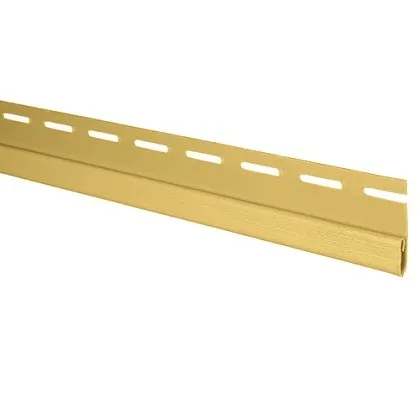 ЖЁЛТЫЙ Финишный профиль (Т-14) к сайдингу АЛЬТА-ПРОФИЛЬ, длина 3.66м