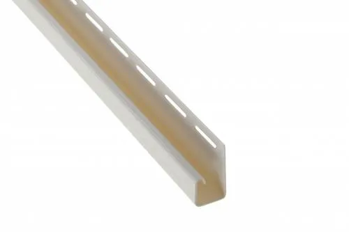 J-профиль Т-15 Альта-Профиль Кремовый к сайдингу АЛЬТА-ПРОФИЛЬ, длина 3м
