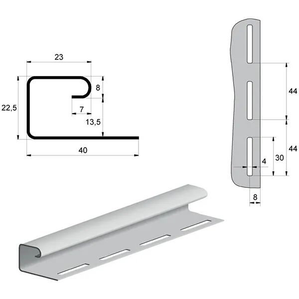 J-профиль Grand Line слоновая кость, продажа по цене 217 руб. Характеристики, фото, описание и отзывы. Действуют акции и скидки. Доставка по Москве и области ☎️ 8 (495) 324-00-05 Ремиком