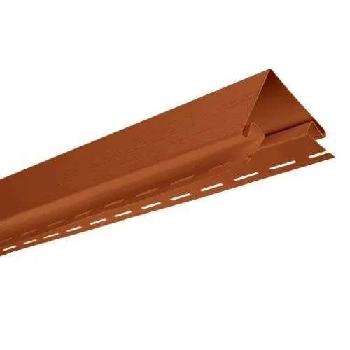 ДУБ СВЕТЛЫЙ Наружный угол (Т-12)  к сайдингу АЛЬТА-ПРОФИЛЬ, длина 3м