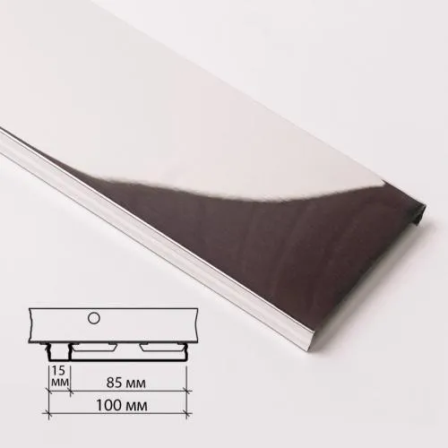 Рейка AN85A СУПЕР ХРОМ 3 метра (Албес)