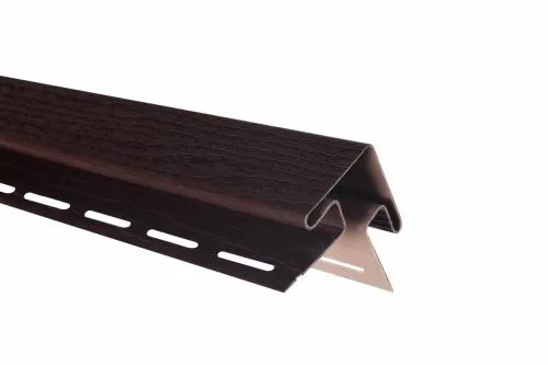 КОРИЧНЕВЫЙ Наружный угол малый (Т-22) к сайдингу АЛЬТА-ПРОФИЛЬ