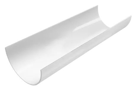 ЖЕЛОБ ВОДОСТОЧНЫЙ FINEBER 120 - БЕЛЫЙ