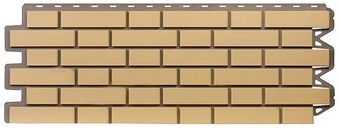 Кирпич клинкерный ЖЕЛТЫЙ фасадная панель Альта-Профиль