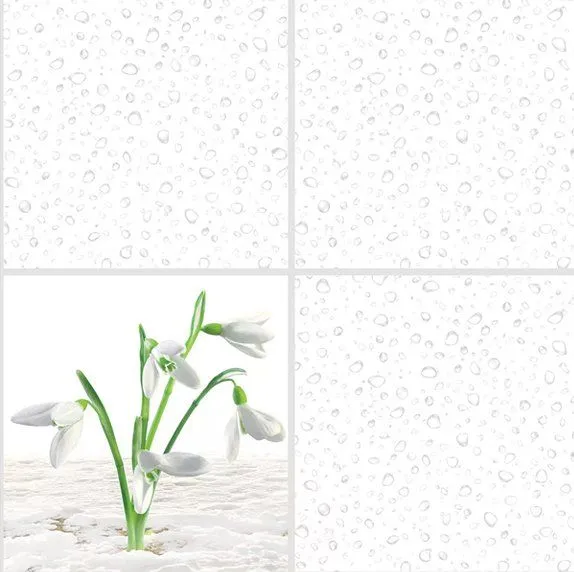 Подснежники панели ПВХ Витопласт 2,7х0,25м (термопечать)