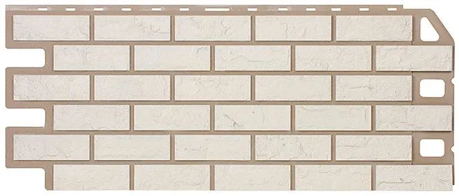 Кирпич БЕЛЫЙ фасадная панель Альта-Профиль