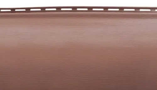 КРАСНО-КОРИЧНЕВЫЙ сайдинг Альта-Профиль Blockhouse BH-01 ПРЕМИУМ