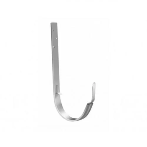 Кронштейн желоба ПВХ Grand Line металлический белый