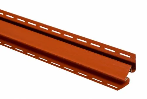 КИРПИЧНЫЙ внутренний угол Т-13 к сайдингу АЛЬТА-ПРОФИЛЬ