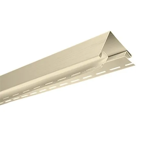 КРЕМОВЫЙ Наружный угол (Т-12)  к сайдингу АЛЬТА-ПРОФИЛЬ, длина 3м