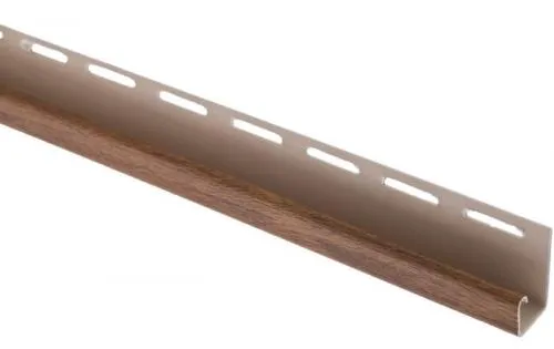 J-профиль Т-15 Альта-Профиль Дуб золотистый к сайдингу АЛЬТА-ПРОФИЛЬ