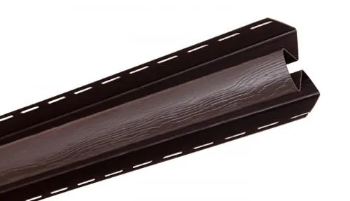 Планка "внутренний угол", 3м, цвет КОРИЧНЕВЫЙ
