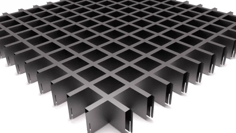 ГРИЛЬЯТО 50х50х40х10 - СЕРЕБРО МЕТАЛЛИК