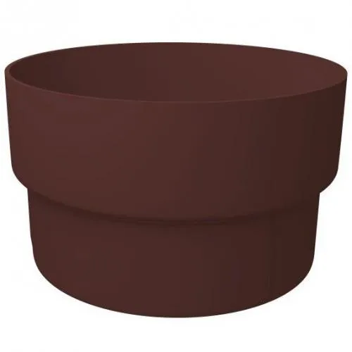 Муфта трубы соединительная ПВХ Grand Line 120х87 мм шоколадный