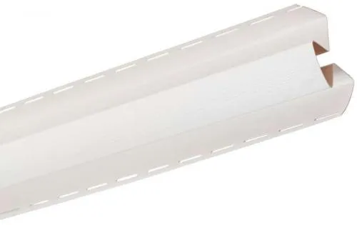 БЕЛЫЙ внутренний угол Т-13  к сайдингу АЛЬТА-ПРОФИЛЬ, длина 3м