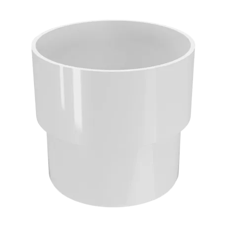 МУФТА ВОДОСТОЧНОЙ ТРУБЫ FINEBER 120 Ø80 - БЕЛЫЙ