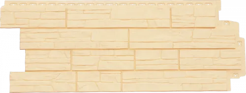 БЕЖЕВАЯ фасадная панель Grand Line Сланец
