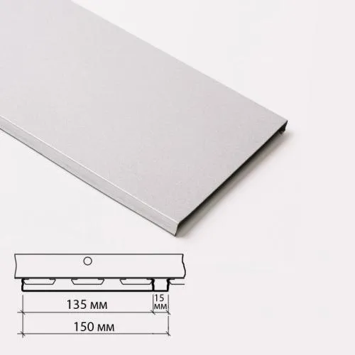 Рейка AN135A МЕТАЛЛИК 4 метра (Албес)