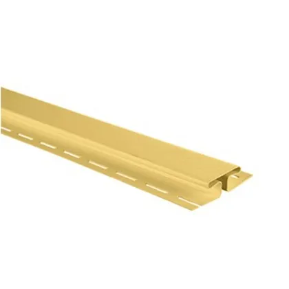 ЖЁЛТЫЙ Соединительный профиль (Т-18)  к сайдингу АЛЬТА-ПРОФИЛЬ
