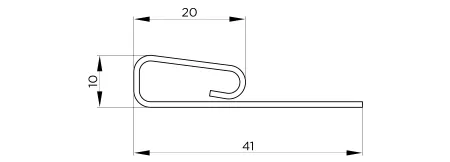 Финишная планка FineBer  Белая, 3,66м, продажа по цене 268 руб. Характеристики, фото, описание и отзывы. Действуют акции и скидки. Доставка по Москве и области ☎️ 8 (495) 324-00-05 Ремиком